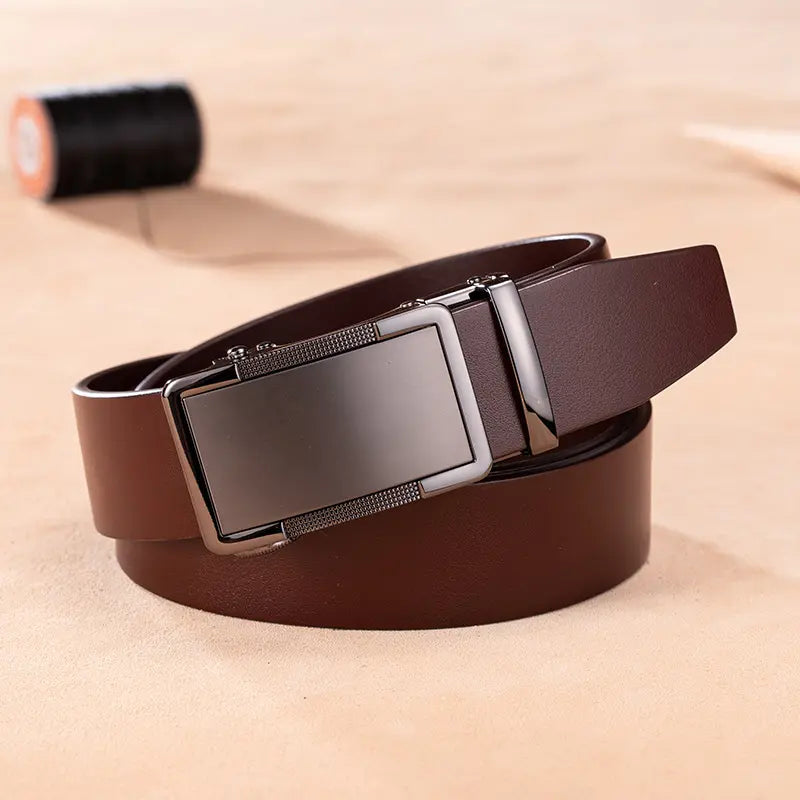 Genoa Gentleman’s Belt - Svart/Brun - Dapper Sweden